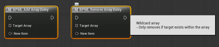Wildcard arrays Blueprint macro